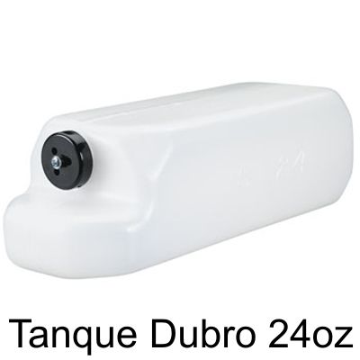 DUBRO 424 Tanque de combustível para GLOW de 24 Oz. (720ml)