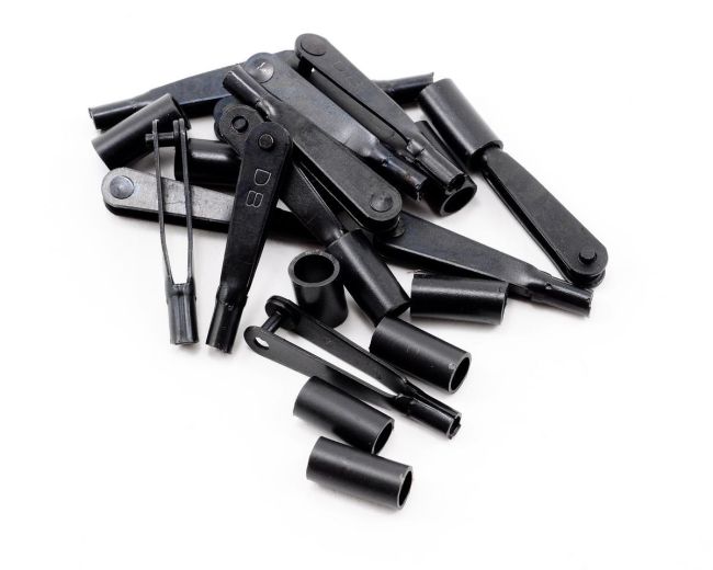 DUBRO 600 Link de aço 2-56 com (12) peças