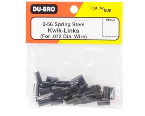 DUBRO 600 Link de aço 2-56  com (12) peças