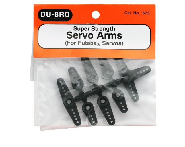 DUBRO 673  Braços Standard para servo Futaba (8)