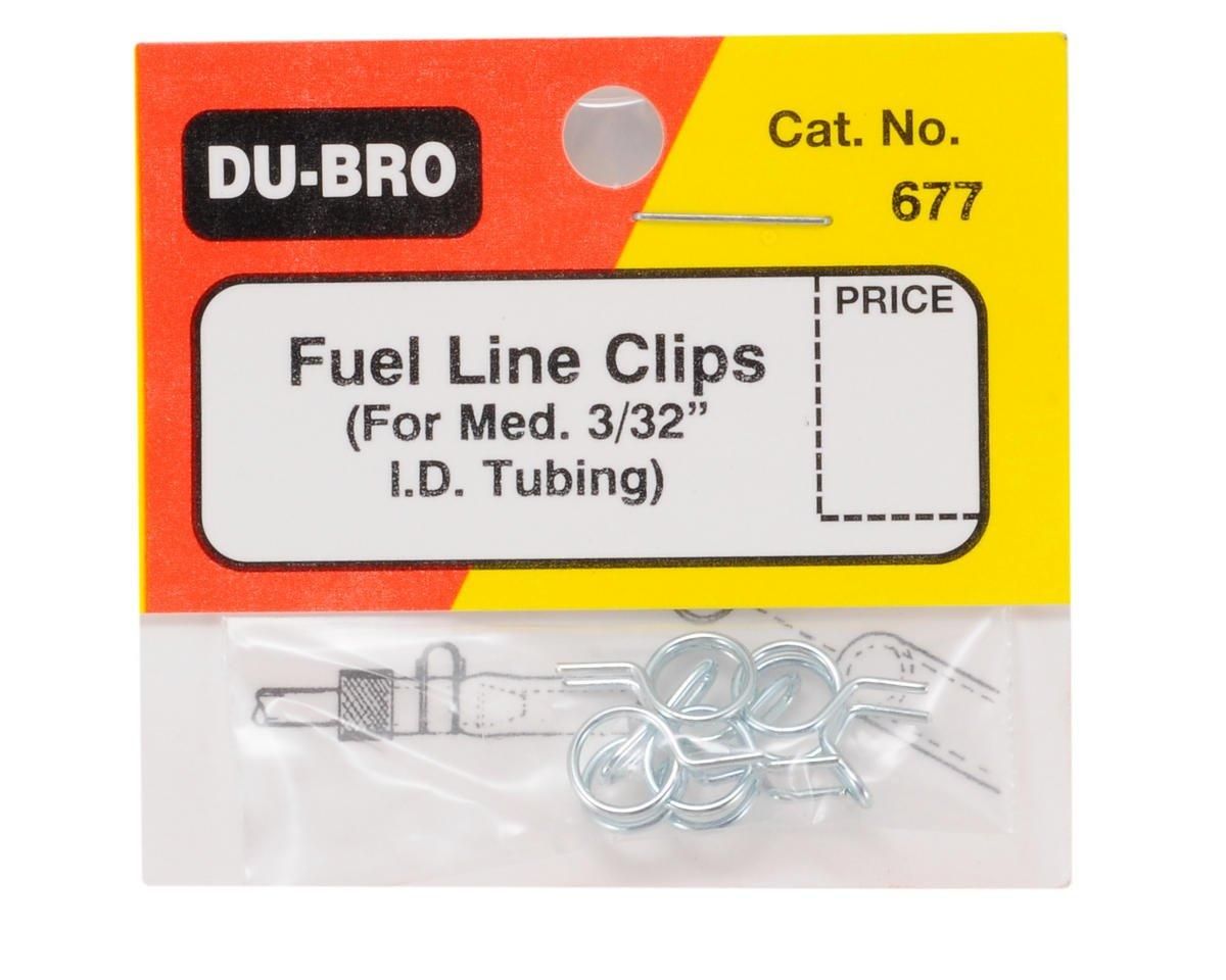 DUBRO 677 Clip p/mangueira combustível médio