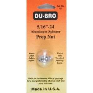 DUBRO 731 Spinner de alumínio 5/16" X 24fpp