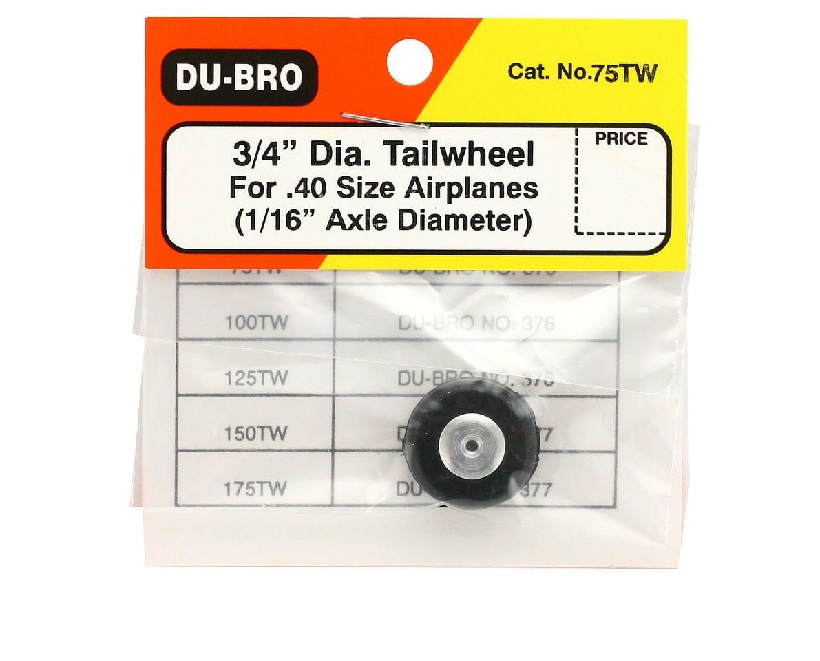 DUBRO 75TW Roda de Bequilha de 3/4" polegadas (1)