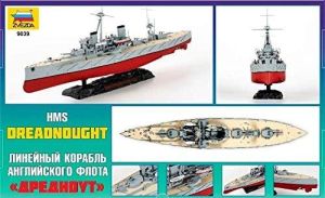 Encouraçado britânico da Segunda Guerra Mundial HMS Dreadnought - 1/350