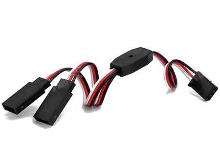 Extensão Y 15cm com pluque Futaba  Y15cm