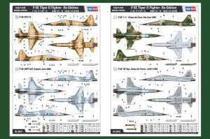 F-5E Tiger Ii Fighter 1/72 Kit de Montar Hobby Boss 80207