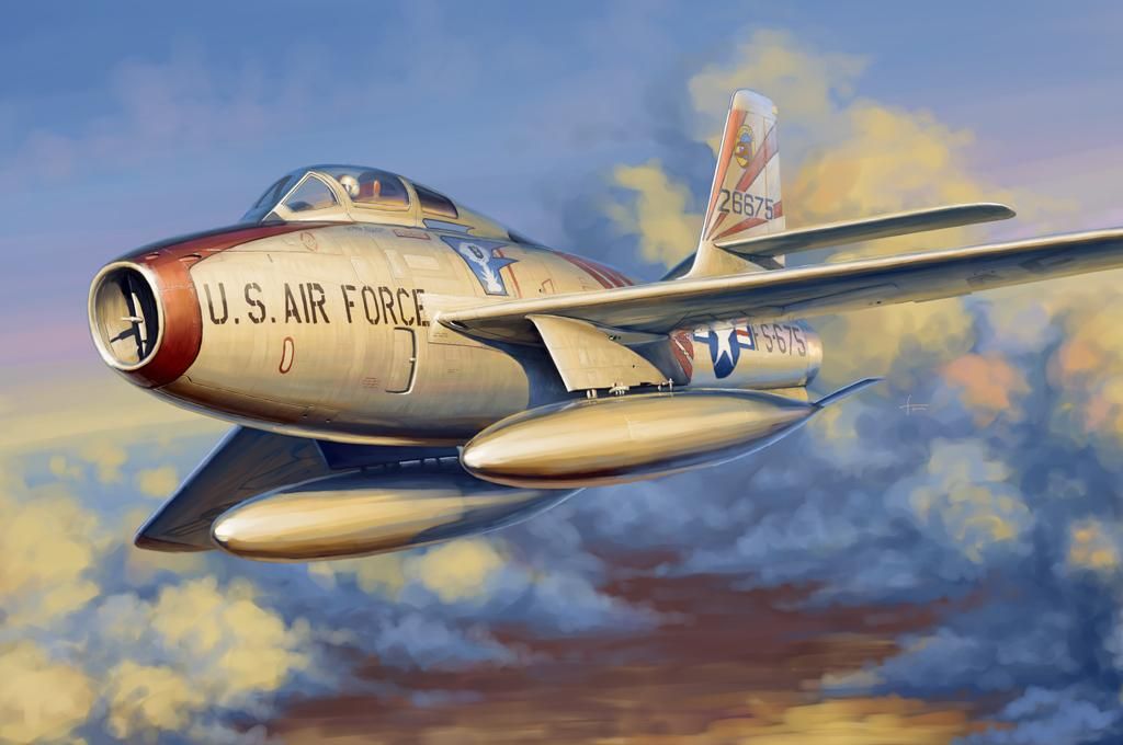 F-84F Thunderstreak 1/48 Kit Hobby Boss 81726