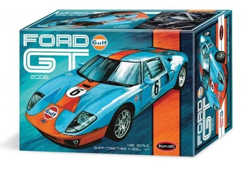 Ford GT 2006 (Snap) - 1/25  Kit Para Montar Polar Ligts 955M