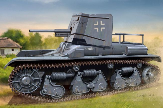 German 3.7cm Pak 35/36 auf Pz.Kpfw 35R(f) 1/35 Kit Hobby Boss 83895