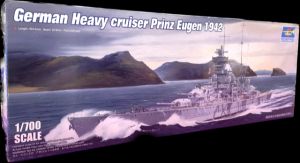 German Heavy Prinz Eugen 1942 - 1/700 Kit de Montar Trumpeter 05766