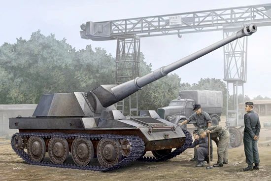 German KRUPP STEYR WAFFENTRAGER 1/35 Kit de montar Trumpeter 01598