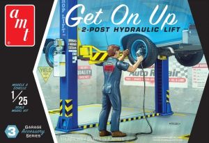 Get On Up 2-post hydraulic lift  1/ 25 Kit de montar AMT PP017m