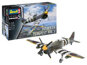 Hawker Tempest V - 1/32 Kit Para Montar Revell 03851