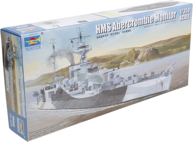HMS Abercrombie Monitor - 1/350  Kit de Montar Trumpeter 05336
