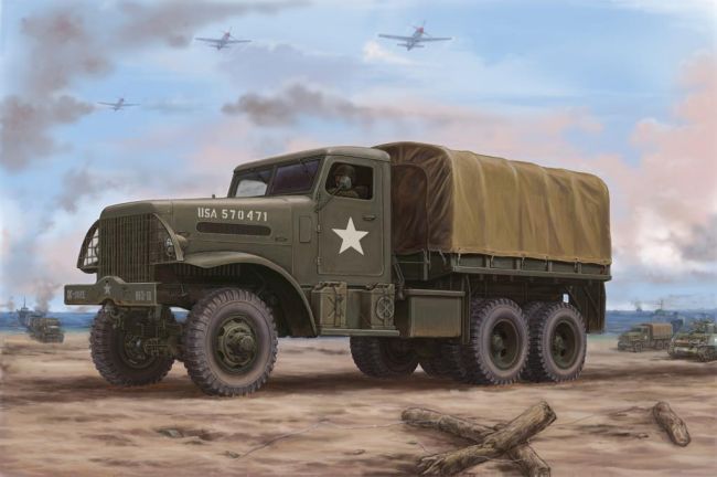 Us White 666 Cargo (Hard Top) - 1/35 Hobby Boss 83801
