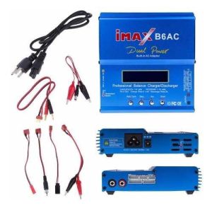 IMAX B6AC 80W  Carregador  Bateria Lipo Fonte Embutida