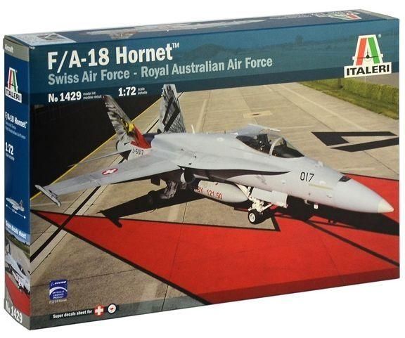 Italeri 1429 F/a-18 Hornet - Swiss Air Force - Royal Australian Air Force - 1/72