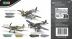 Kit 8 Tintas Cor de Aviões da Segunda Guerra Mundial Acrílica Revell 36201