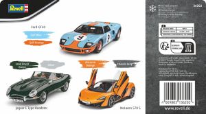 Kit 8 Tintas Cor De Carro Esportivo Acrílica Revell 36202