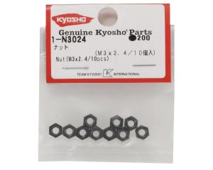 Kyosho 1-N3024 Porca de aço Kyosho 3x2.4mm (10)