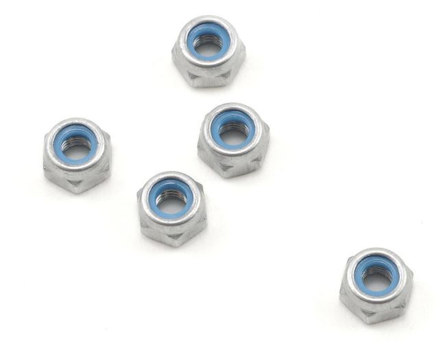 Kyosho 1-N3033NA-S Porca de travamento de alumínio 3x3,3mm (5)