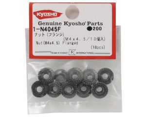 Kyosho 1-N4045F Porca de Roda para automodelo 1/10 flangeada em aço 4x45mm (10)