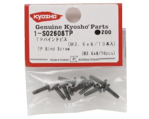 Kyosho 1-S02608TP Parafuso Phillips de cabeça redonda de 2.6x8mm (10