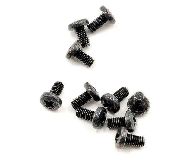 Kyosho 1-S03006 Parafuso Philips Rosca Fina 3x6mm 10pcs)