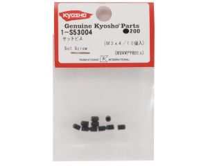 Kyosho 1-S53004 Parafuso Allen sem cabeça 3x4mm (10)
