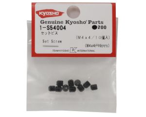 Kyosho 1-S54004 Parafuso Allen sem cabeça  4x4mm (10)