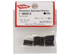 Kyosho 1-S54012 Parafuso Allen sem cabeça 4x12mm (10)