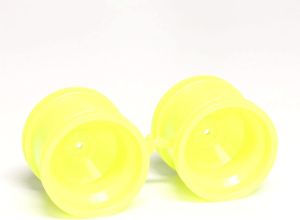 Kyosho 92655KY Roda Fluorescente Amarela 2 Peças