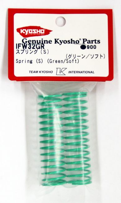 Kyosho IFW32GR Mola do Amortecedor (S) Verde Soft