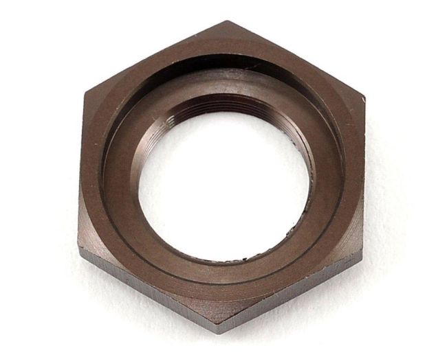 Kyosho IFW447 Porca protetora de servo hexagona 17mm de alumínio Gummetal