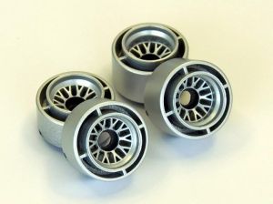 Kyosho Mfh03s Roda Do Mini Z (b Type/silver) Para Formula-1
