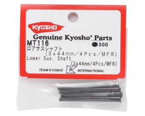 Kyosho Mt116 Eixo de suspensão inferior Kyosho 3x44mm (4) MFR