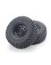 Kyosho OTLH001BK Conjunto completo de roda e pneu OLTH001BK (1 PAR)