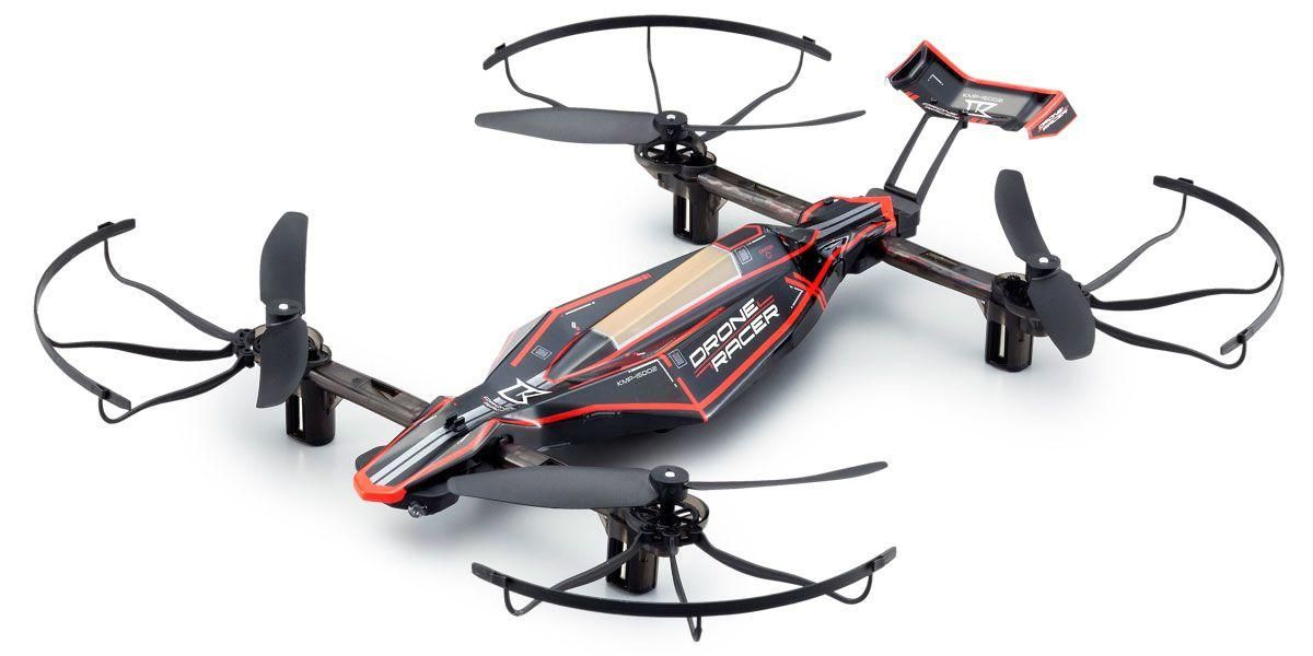 Kyosho 20572BK Drone Racer  com rádio de 2,4 GHz, bateria e carregador