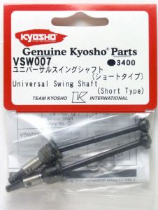 Kyosho VSW007 Eixo Cardan Universal  Dianteiro Curto do V-One RRR e FW-06.