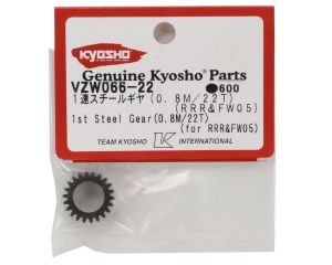 Kyosho VZW066-22 Engrenagem 1 Marcha 0.8M/22 FW05 DT SIII RRR 