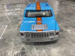 LHP 0823GULF Bolha Hummer H2 p/Revo 2.5/Savage/Mad Force pintura da GULF