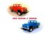 LHP 0984 Bolha Willys/Ford F75 1/10 Rock Crawler -transparente