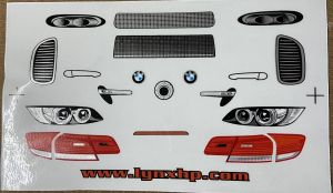 LHP 1015 Bolha BMW M3 GTII indicada p/drift escala 1/10 de 200mm