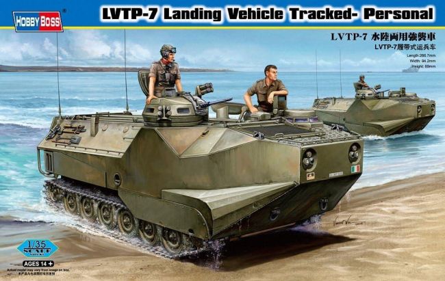 LVTP-7 Landing Vehicle Tracked- Personal 1/35 Kit Hobby Boss 82409