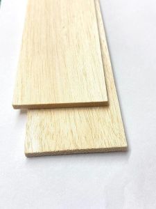 Madeira Balsa Chapa de 4.7mm X7.9cm x 50cm (2 Unidades )