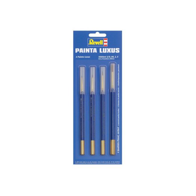 Marten Brushes Assorted (Pinceis Pelo De Marta) Revell 39629