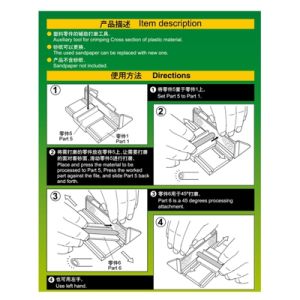 Master Tools  09962 Lixadeira grip II