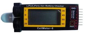 Medidor e monitor de células de bateria Cellmeter-6