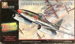 Messerschmitt Me-262 - 1/48 Kit Para Montar Pegasus Hobbies 8415