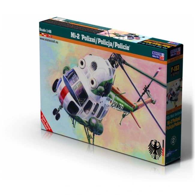 Mi-2 Policia Helicóptero 1/48 Kit de Montar F-153